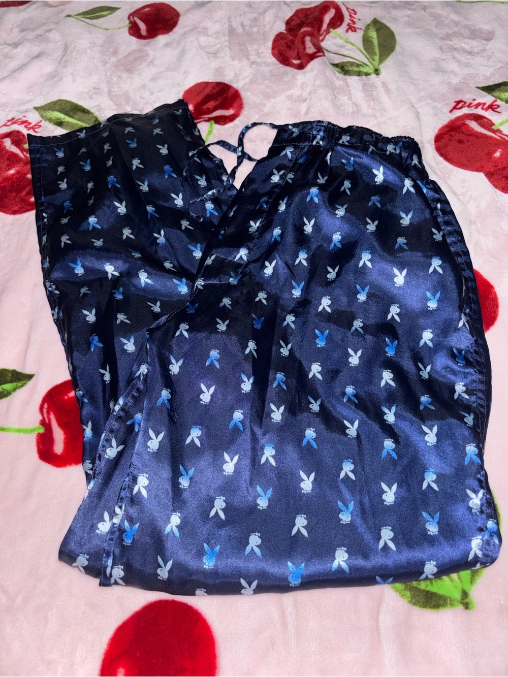 playboy satin pajama pants
